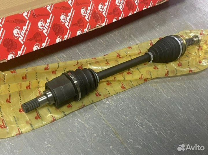 Полуось (привод) передний левый Solaris Rio