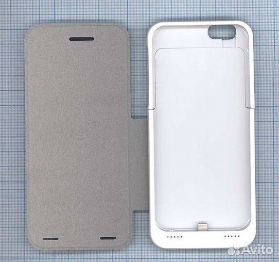 Чехол-аккумулятор для iPhone 6 3500 mAh белый