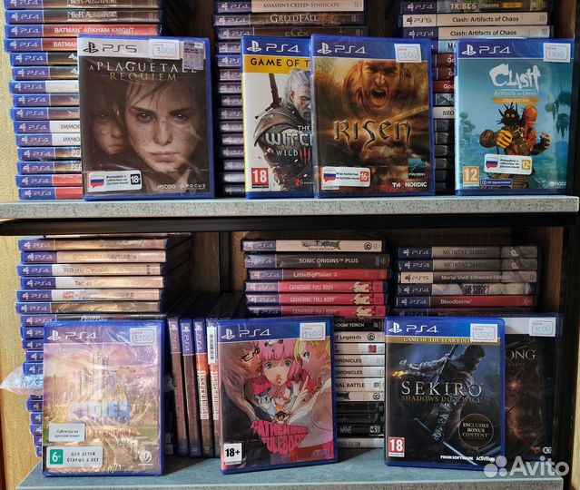 Много игр PS4 (совместимы ps5) обмен и продажа