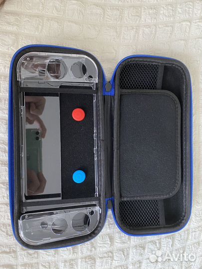 Кейс сумка бампер накладки для nintendo switch