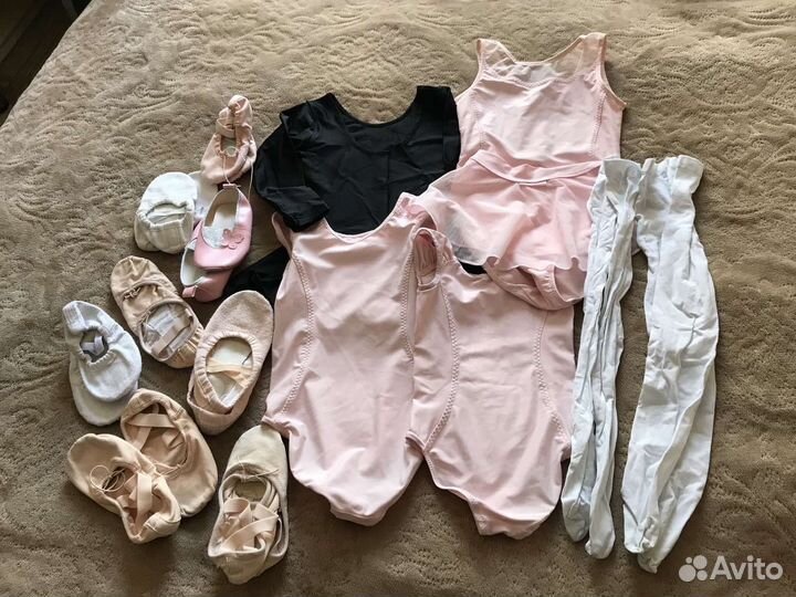 Купальник для балета, балетки