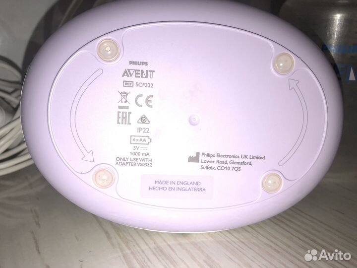 Молокоотсос avent электрический