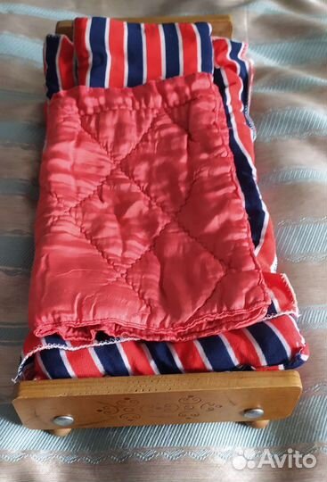 Детская кроватка игрушечная