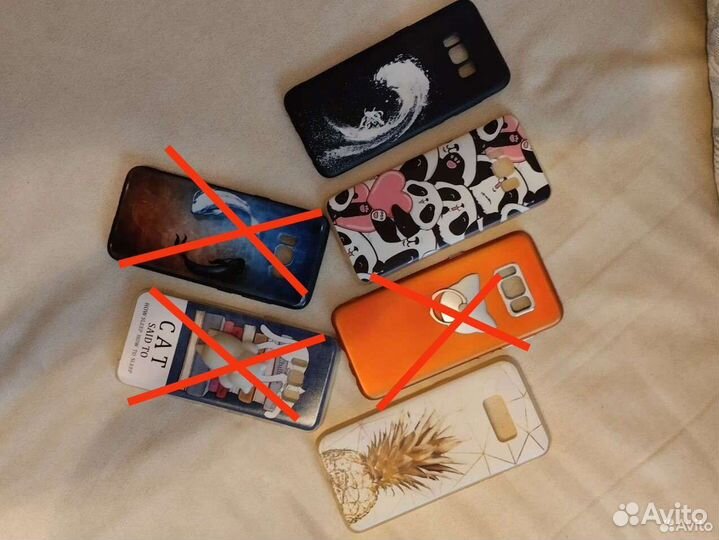 Силиконовый чехол на Samsung Galaxy S8