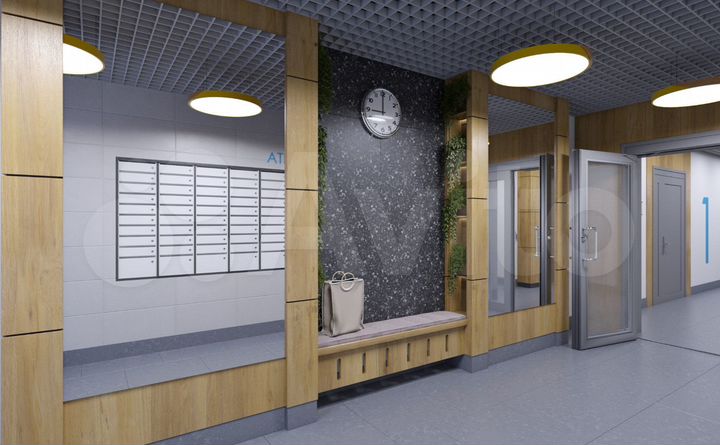 2-к. квартира, 61,7 м², 9/9 эт.