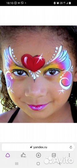 Аквагример. аквагрим