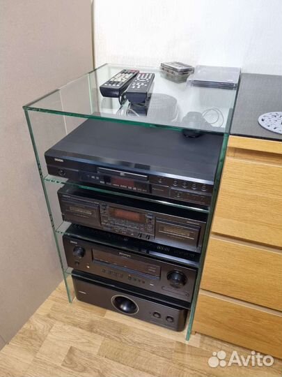 Denon DVD проигрыватель и Денон дека двухкассетная