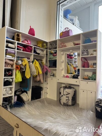 Гардеробная для барби