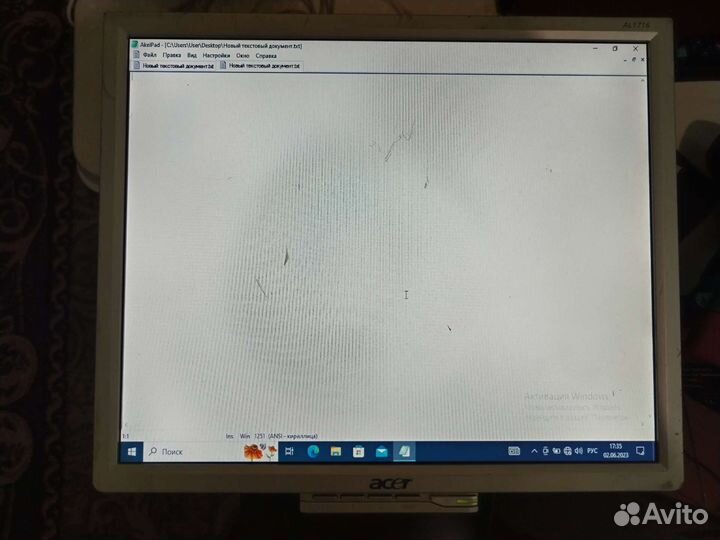 Монитор Acer AL1716 Asd