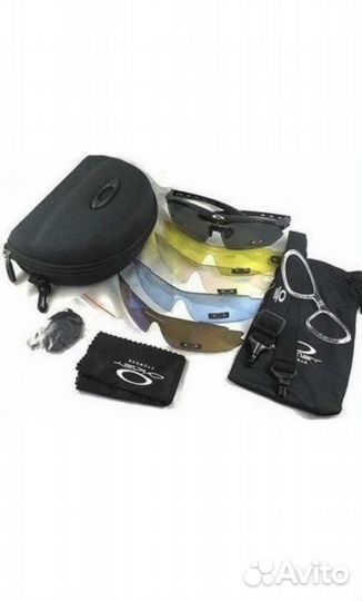 Тактические очки с 5 сменными линзами в чехле