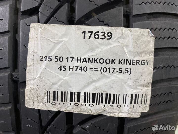 Hankook Kinergy 4S H740 215/50 R17 94T