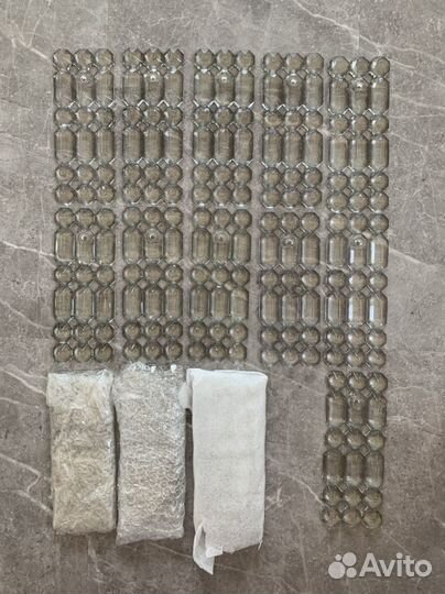 Подвески из хрусталя для люстры