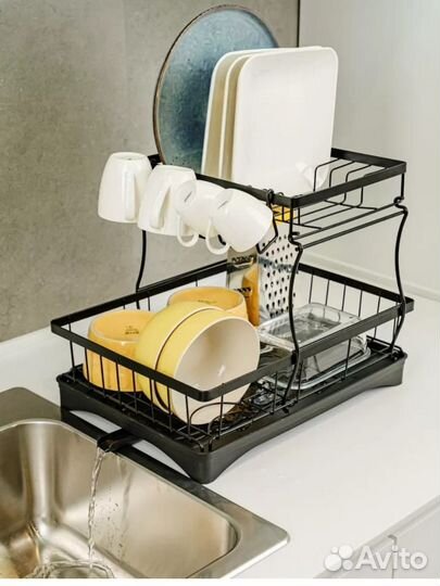 Сушилка для посуды настольная новая