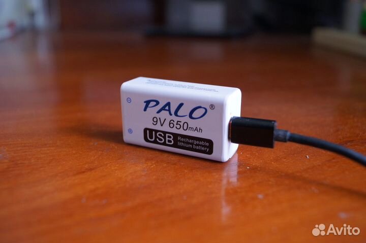 Аккумулятор Крона palo 9V Li-Ion 650mAh