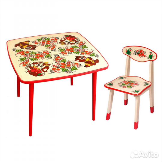 Детский стол и стул