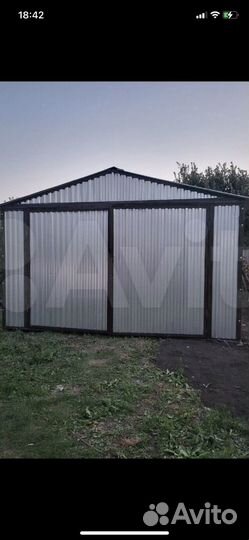 Гараж металлический