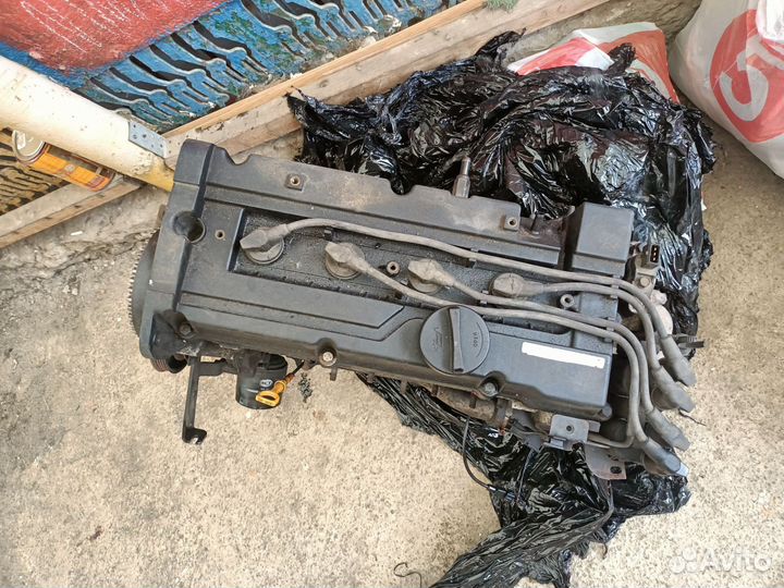 Двигатель на hyundai accent 1.5 разбор