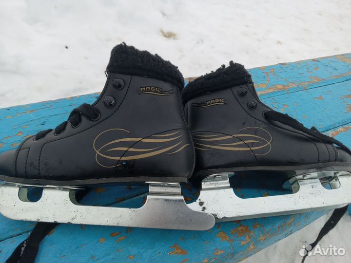 Коньки детские двухполозные