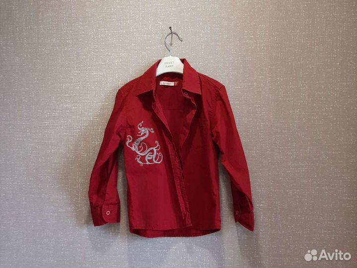 Рубашка для мальчика 104