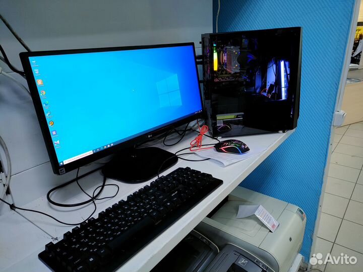 Производительный пк (8ядер16поток 16озу RX570 8gb)