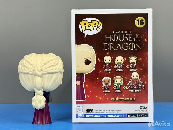 Funko Pop 16 Rhaenyra Targaryen Purple Robe (HotD)