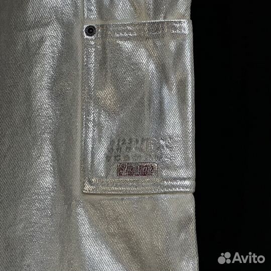 Широкие джинсы supreme maison margiela