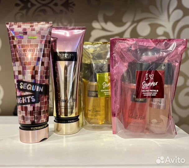 Косметические наборы спреев,лосьон для тела