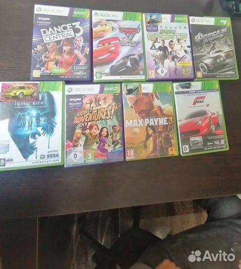 Лицензионные диски на xbox 360