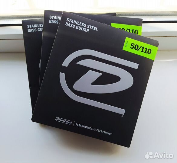 Струны для бас-гитары Dunlop 50-110