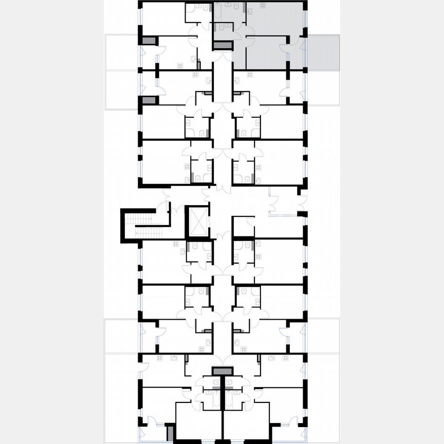 1-к. квартира, 44 м², 1/3 эт.