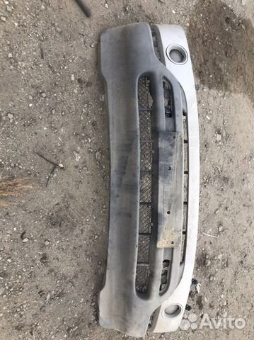 Bmw х5 е53 бампер передний в сборе