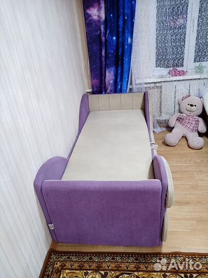 Кровать диван карета