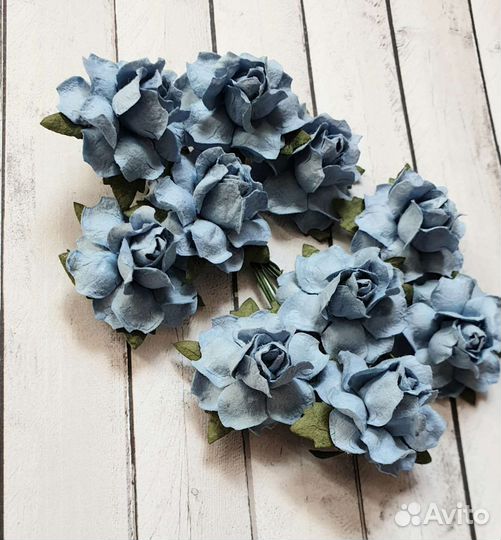 Цветы бумажные для декора