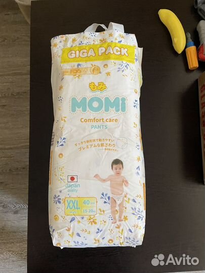 Подгузники momi xxl