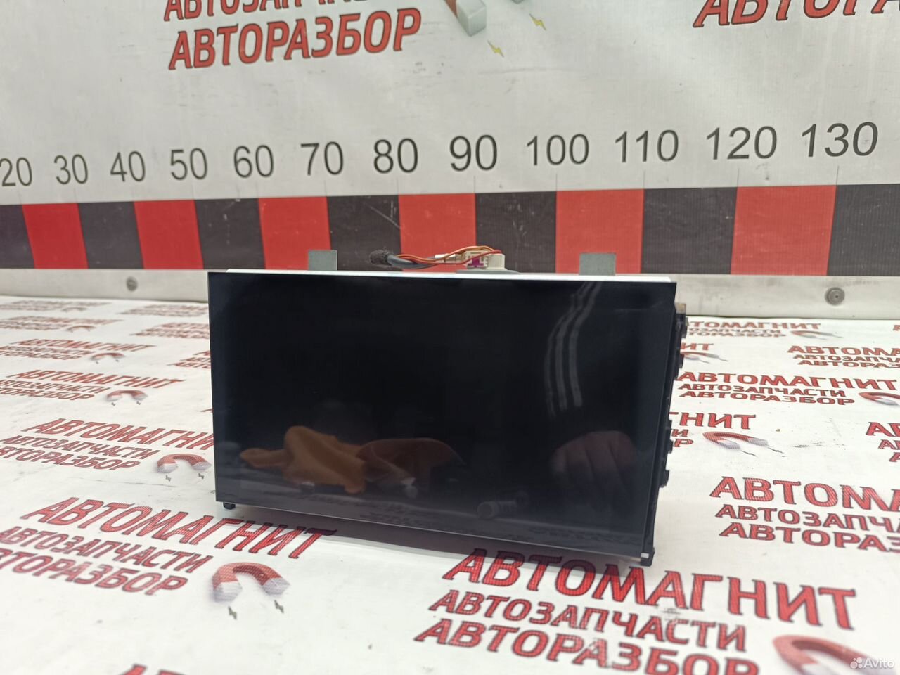 Дисплей мультимедиа монитор Audi A8 D5