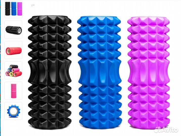 Йога Ролл, Валик для йоги, массажный Валик