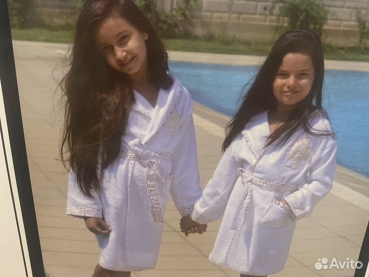 Детский махровый халат