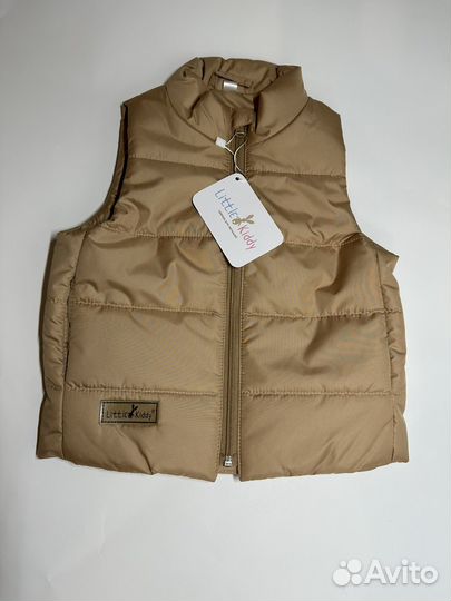 Little Kiddy Жилетка детская утепленная безрукавка