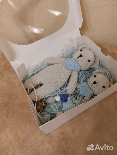 Вязаная игрушка ручной работы