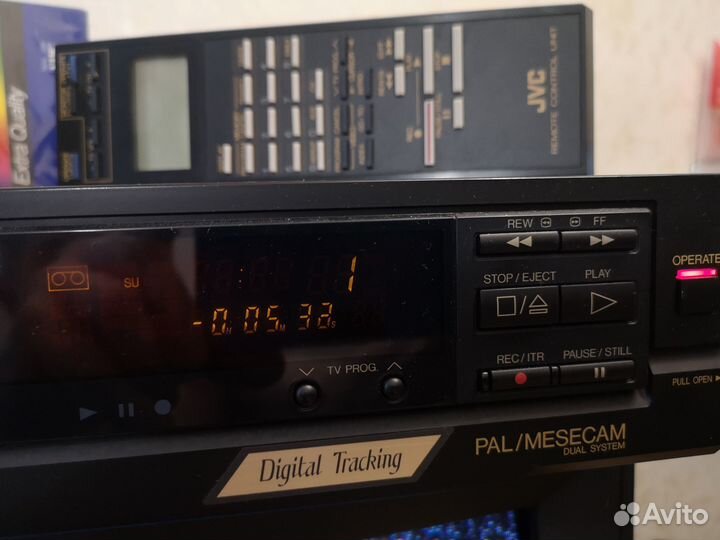 Видеомагнитофон jvc hr-d521