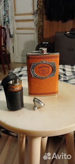 Набор для виски фляжка и стопки Jack Daniel's