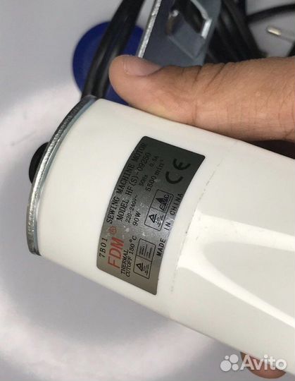 Электромотор для швейной машины с педалью