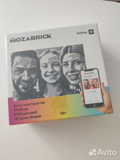 Фото конструктор Mozabrick набор М