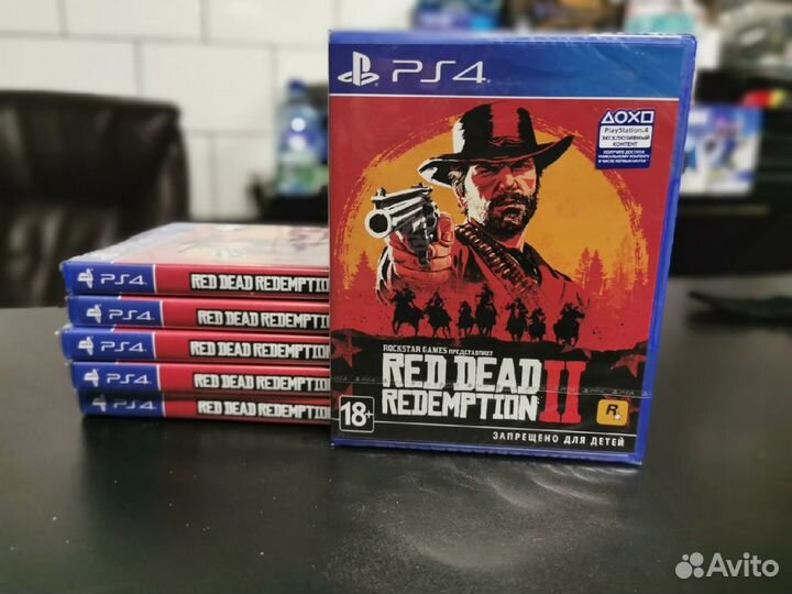 Red Dead Redemption 2 (PS4), новый, в пленке