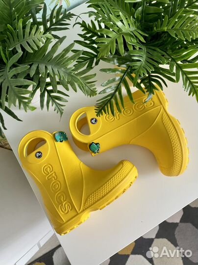 Резиновые сапоги crocs c9
