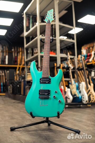 Электрогитара Schecter C-6 Deluxe Satin Aqua