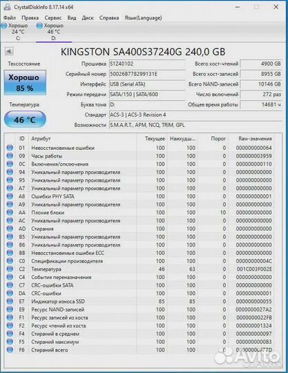 Ssd и жесткие диски 2,5'' для ноутбука и пк 3,5