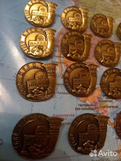 Значок тяжёлый тсср Я.Г.Б.Ж