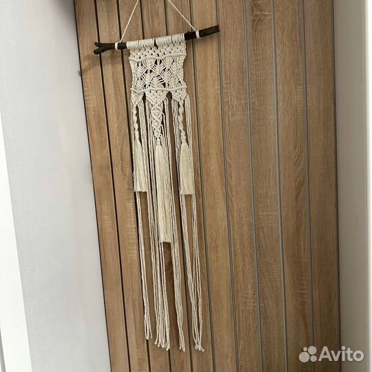 Панно макраме, декор