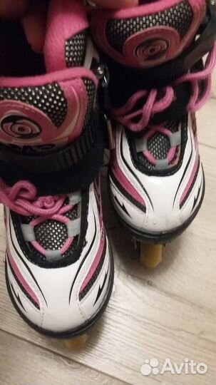 Раздвижные роликовые коньки р-р 30-33